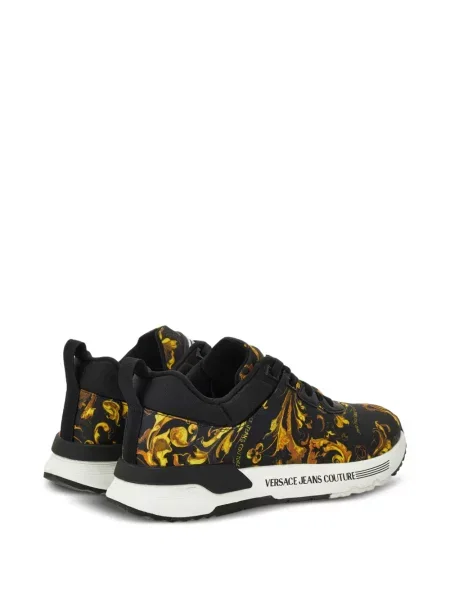 Sneakerși Versace Jeans Couture cu imagine negru