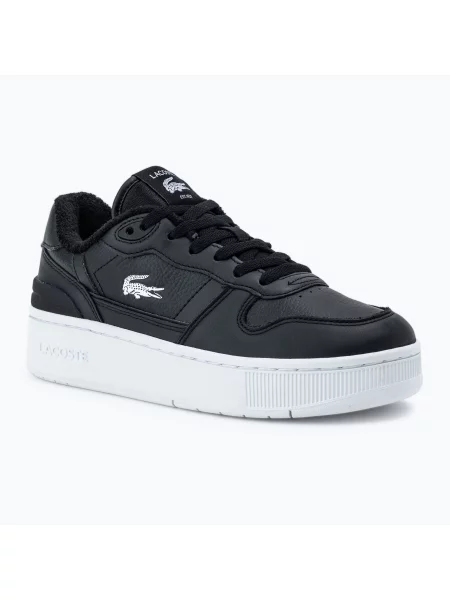 Női cipő Lacoste T-Clip Platform black/white T-Clip Platform fehér