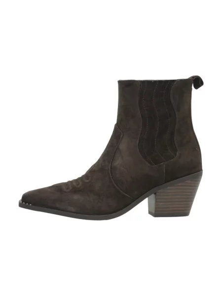 Buty do kostki Noa Harmon skórzane brązowe