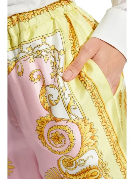 Παντελόνι Versace ροζ