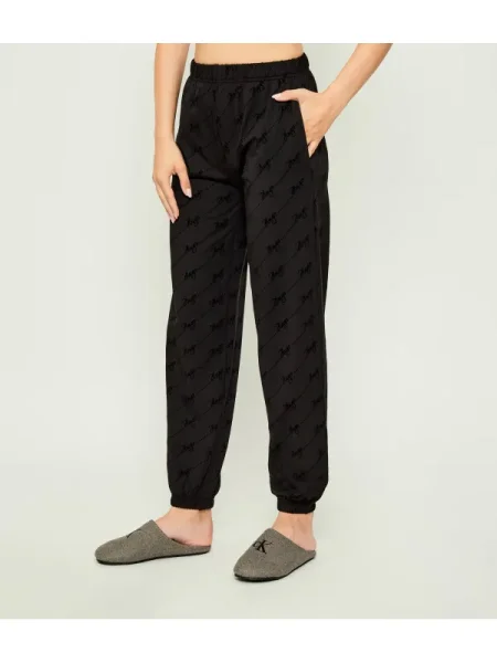 HUGO Pantaloni trening Lokky negru