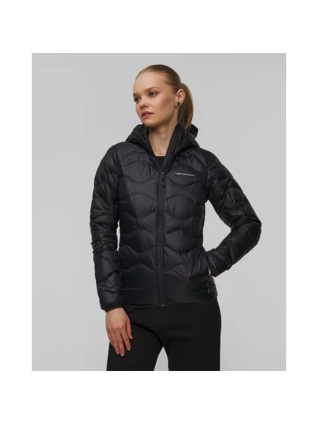 Kurtka puchowa Peak Performance Helium Down Hood black czarna
