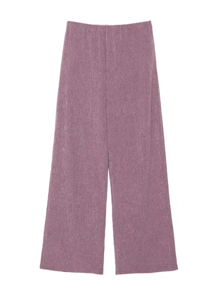 Pull&Bear Pantaloni mov lavandă