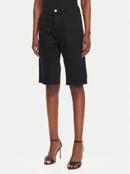 Eleh Pantaloni scurți de blugi negru