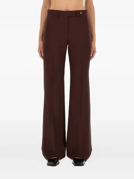 Spodnie Paul Smith wełniane czerwone