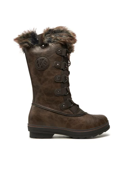 Дутики Kimberfeel коричневые