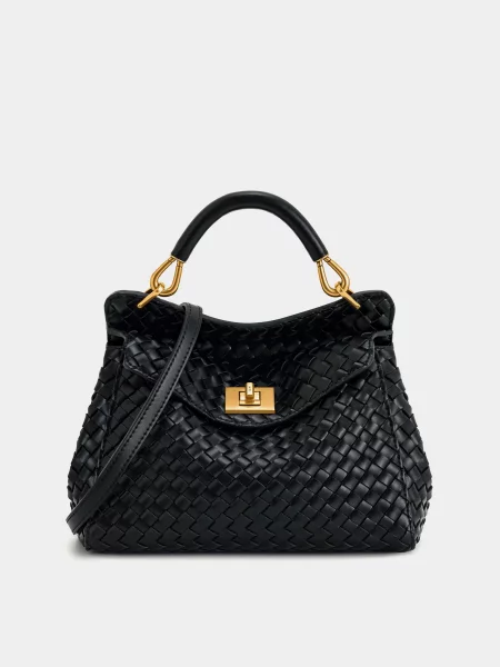 Кожаная сумка Jw Pei черная