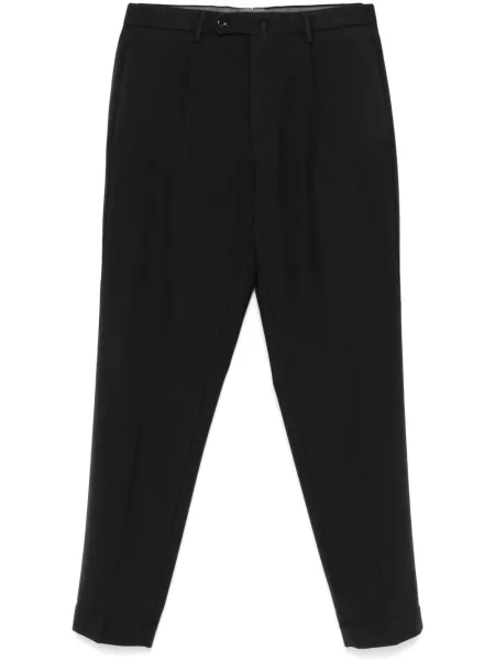 Pantaloni Dell'oglio plisate negru