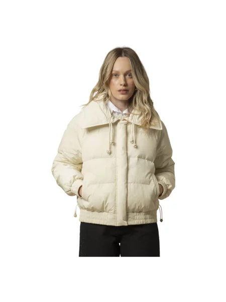 Kurtka puchowa Kocca elegancka biała