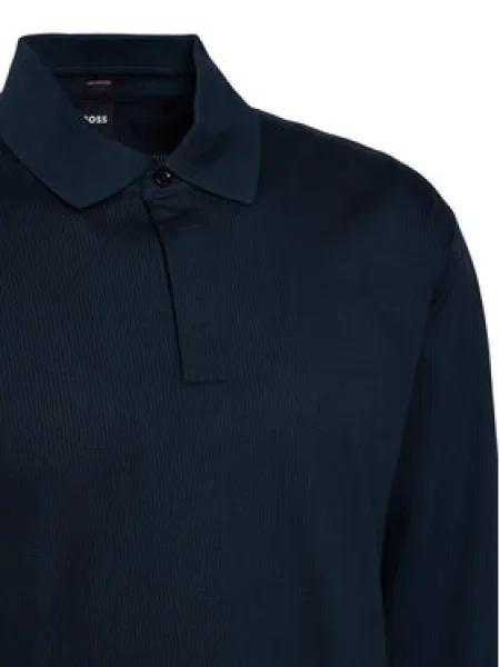 BOSS Polo majica Mornarsko modra