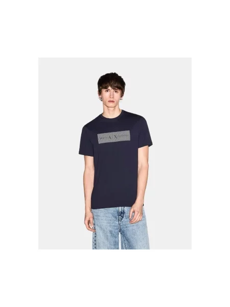 Armani Exchange Tricou albastru