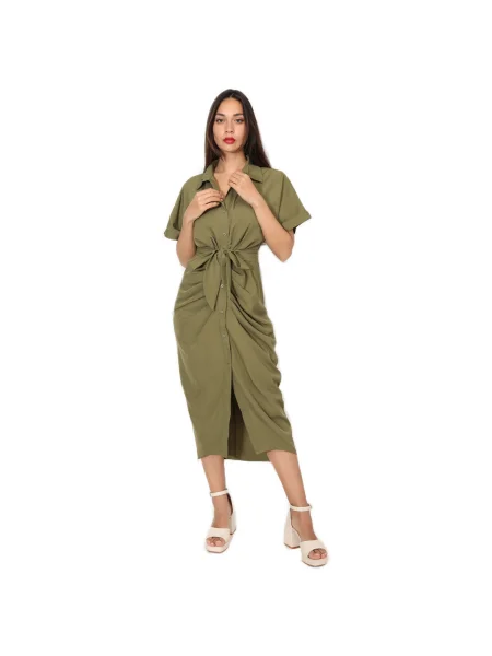Šaty La Modeuse khaki