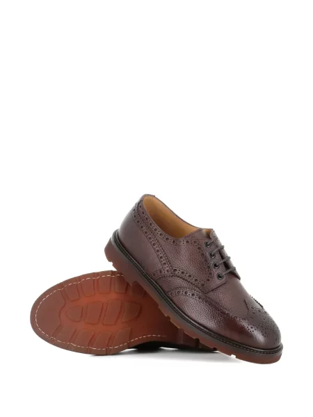 Δερμάτινος brogues Henderson Baracco καφέ