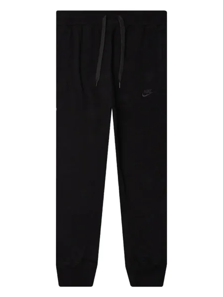 Pantaloni Nike din fleece alergare cu broderie negru