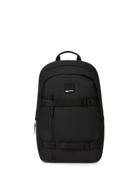 Rucsac Karl Lagerfeld Jeans din piele negru