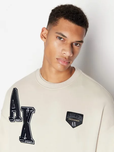 Свитшот Armani Exchange серый