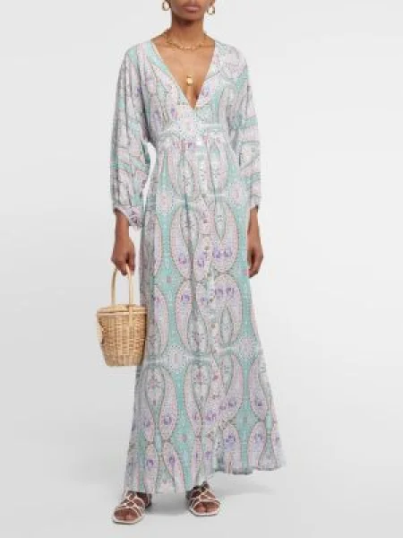 Paisley mintás maxi ruha Melissa Odabash