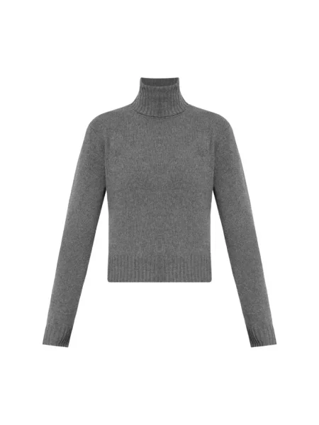 Sweter Ami Paris casual szary