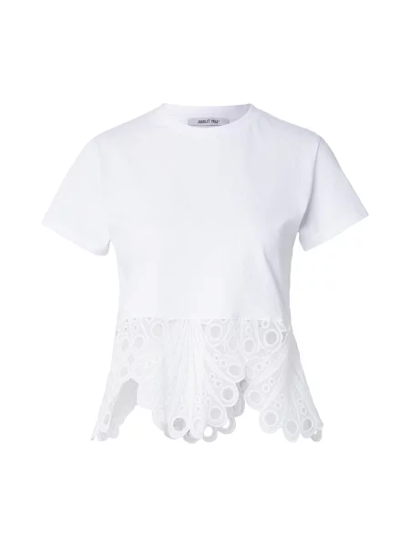ABOUT YOU Tricou Lotte' alb