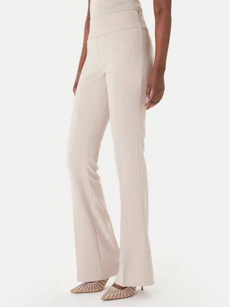 Rinascimento Spodnie materiałowe beżowy