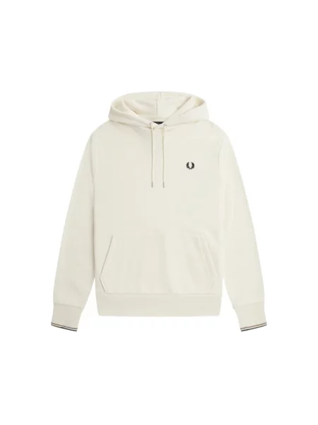 Bluza z kapturem Fred Perry z kapturem beżowa