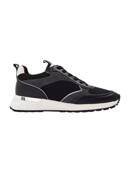 Sneakersy Mallet London skórzane czarne