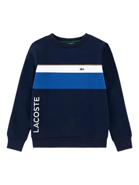 Sweter dziecięcy Lacoste niebieski