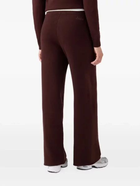 Pantaloni Mc2 Saint Barth de lână maro