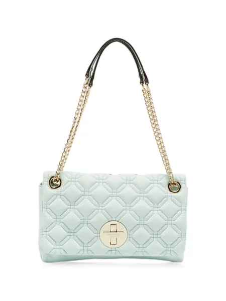 Matlasat geantă Kate Spade verde