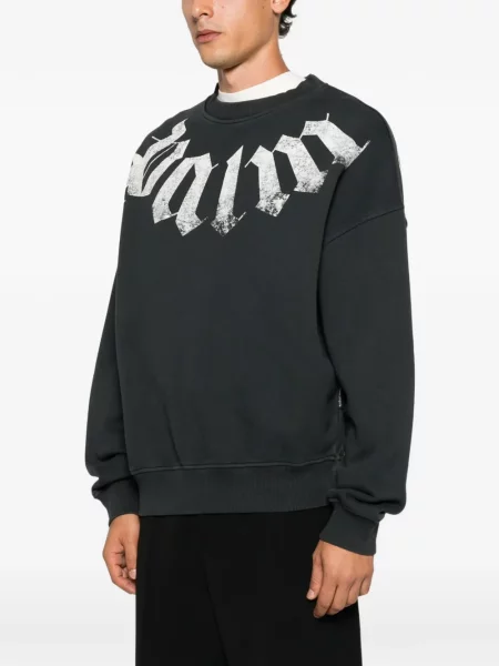 Hanorac Palm Angels cu autograf negru