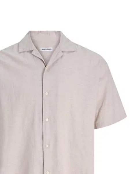 JACK & JONES Košulja JJEBREEZE kameno siva bež