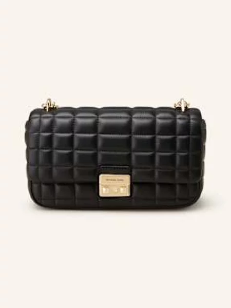MICHAEL Michael Kors torebka skórzana TRIBECA czarny