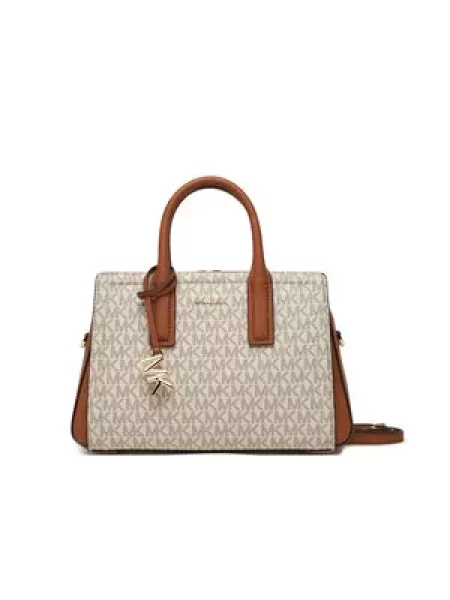 MICHAEL Michael Kors Kabelka koňaková / offwhite béžová
