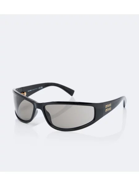 Ochelari de soare Miu Miu negru