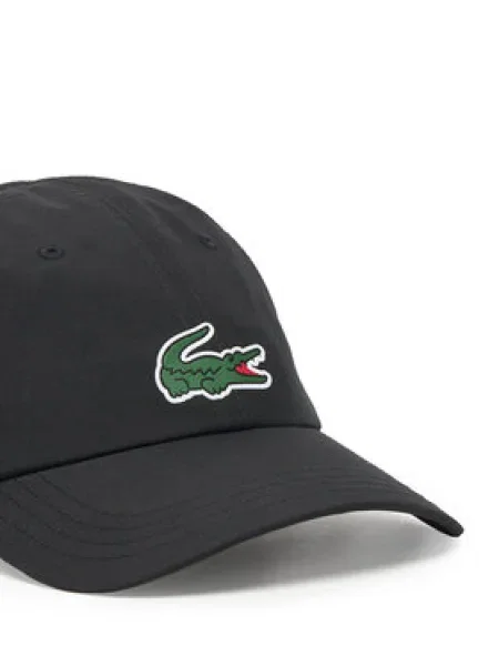 Šiltovka Lacoste black čierna