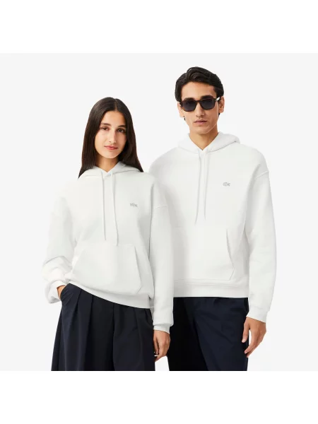 Lacoste толстовка унісекс біла