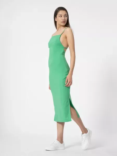 Rochie maxi 4f de costum verde
