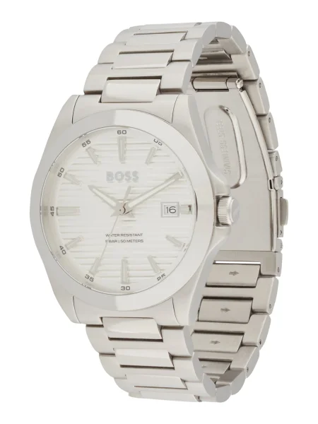 BOSS Ceas analogic STRIKE' argintiu
