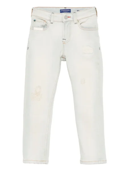 Jeansy dziecięce Scotch & Soda niebieskie