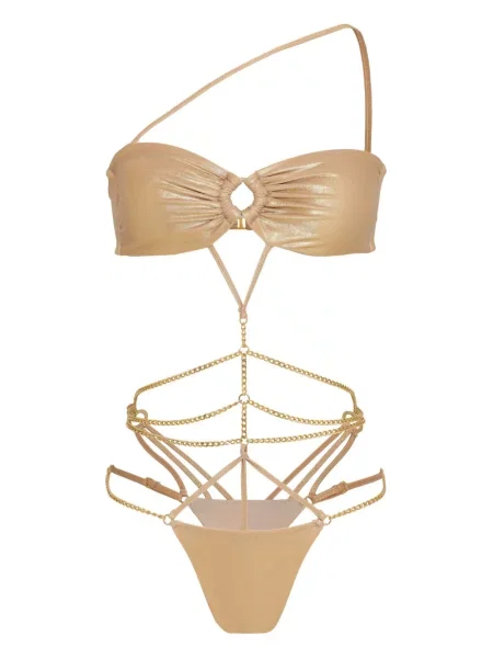 Costum de baie Amir Slama auriu