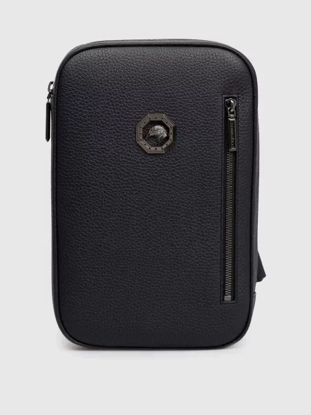 Кожаная сумка Stefano Ricci синяя