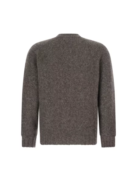 Sweter Brunello Cucinelli brązowy