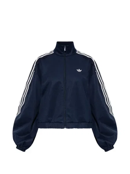 Hanorac Adidas cu broderie retro alb