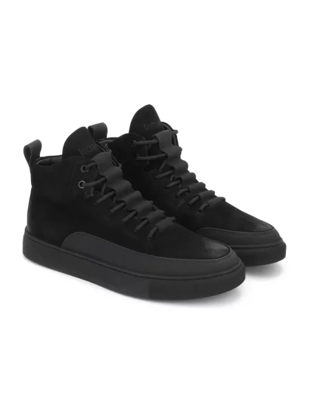 Sneakersy Kazar skórzane czarne