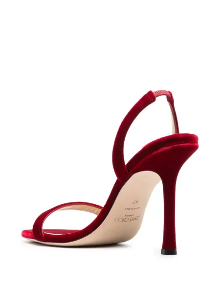 Sandale Jimmy Choo slingback roșu
