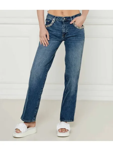 GUESS Blugi DAISY | Straight fit albastru