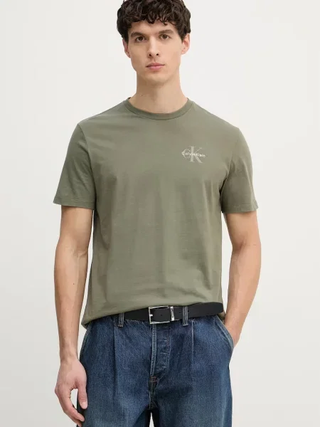 Calvin Klein Jeans kratka majica zelena