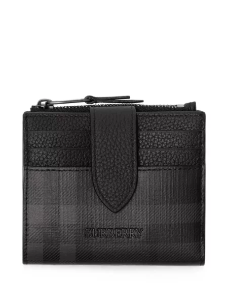 Portofel Burberry în carouri negru