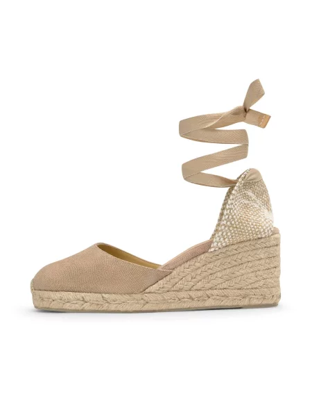 Castañer Espadrilky CARINA písková
