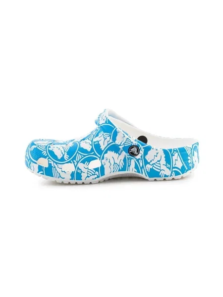 Pantofi Crocs cu imagine clasici albastru